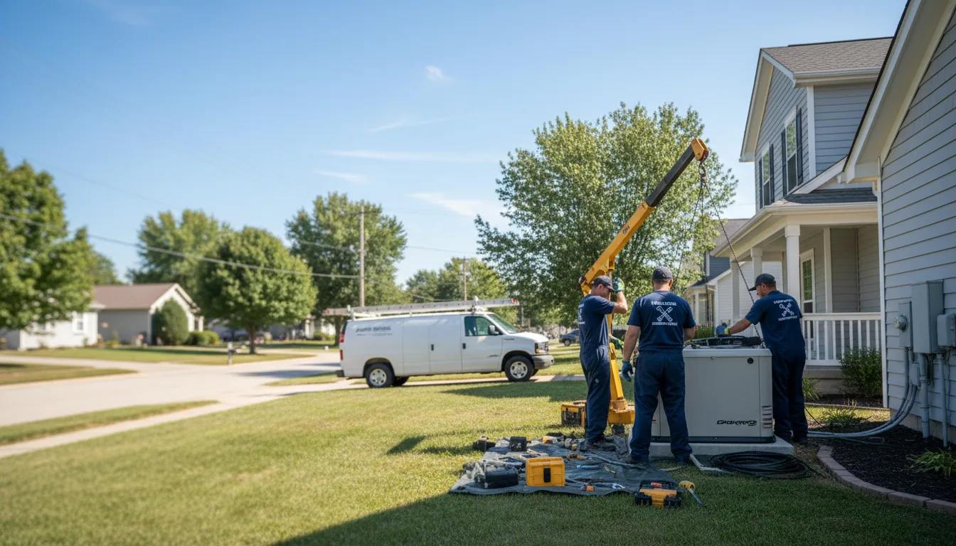 Generator Installation in Gonzales, LA near me